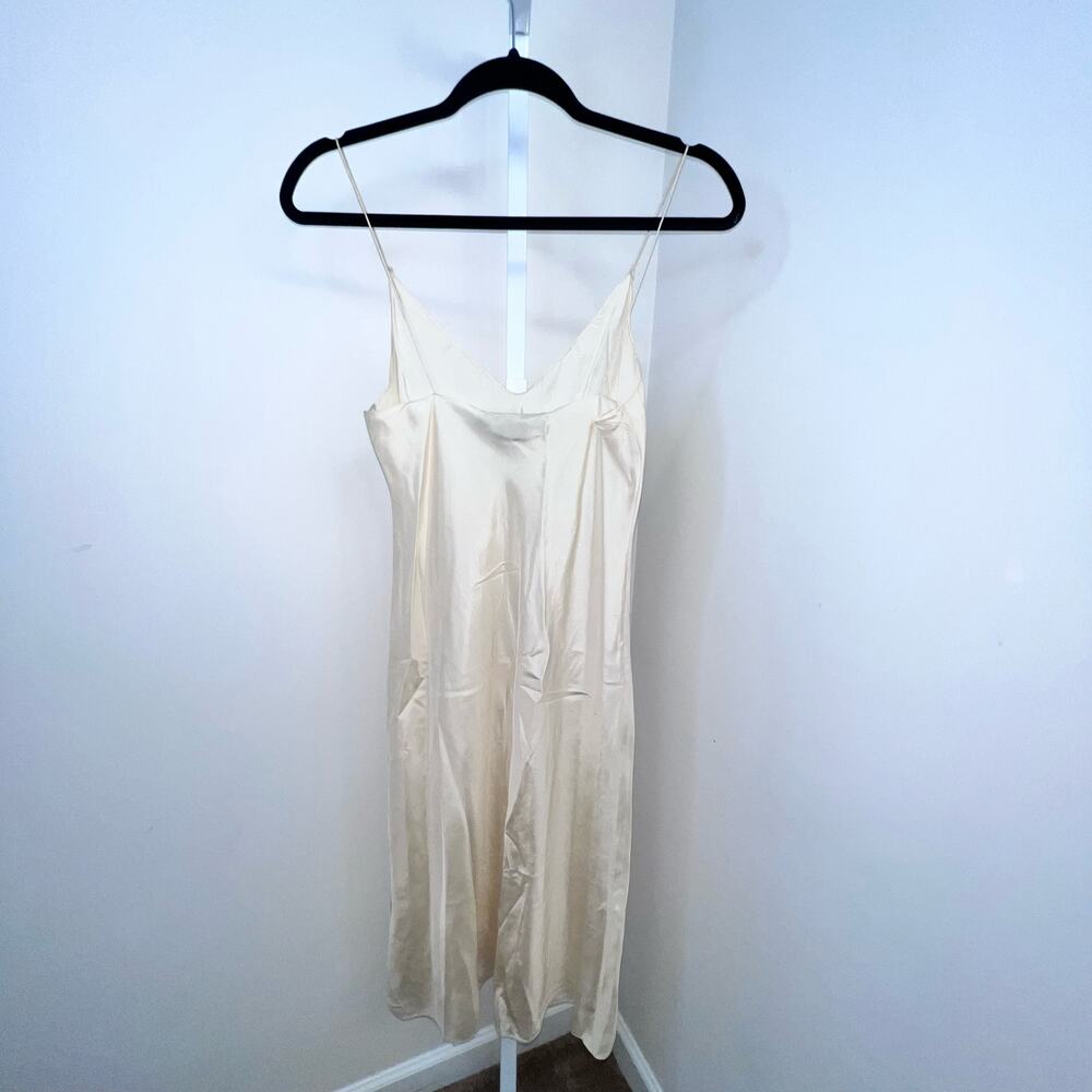 Ralph Lauren Vintage Lace Bridal Dress Size 6 Courthouse Wedding Reception Dress - Picture 8 of 17